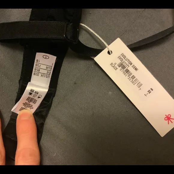 Cosabella NWT Evolution Demi Blk Underwire Bra 32B