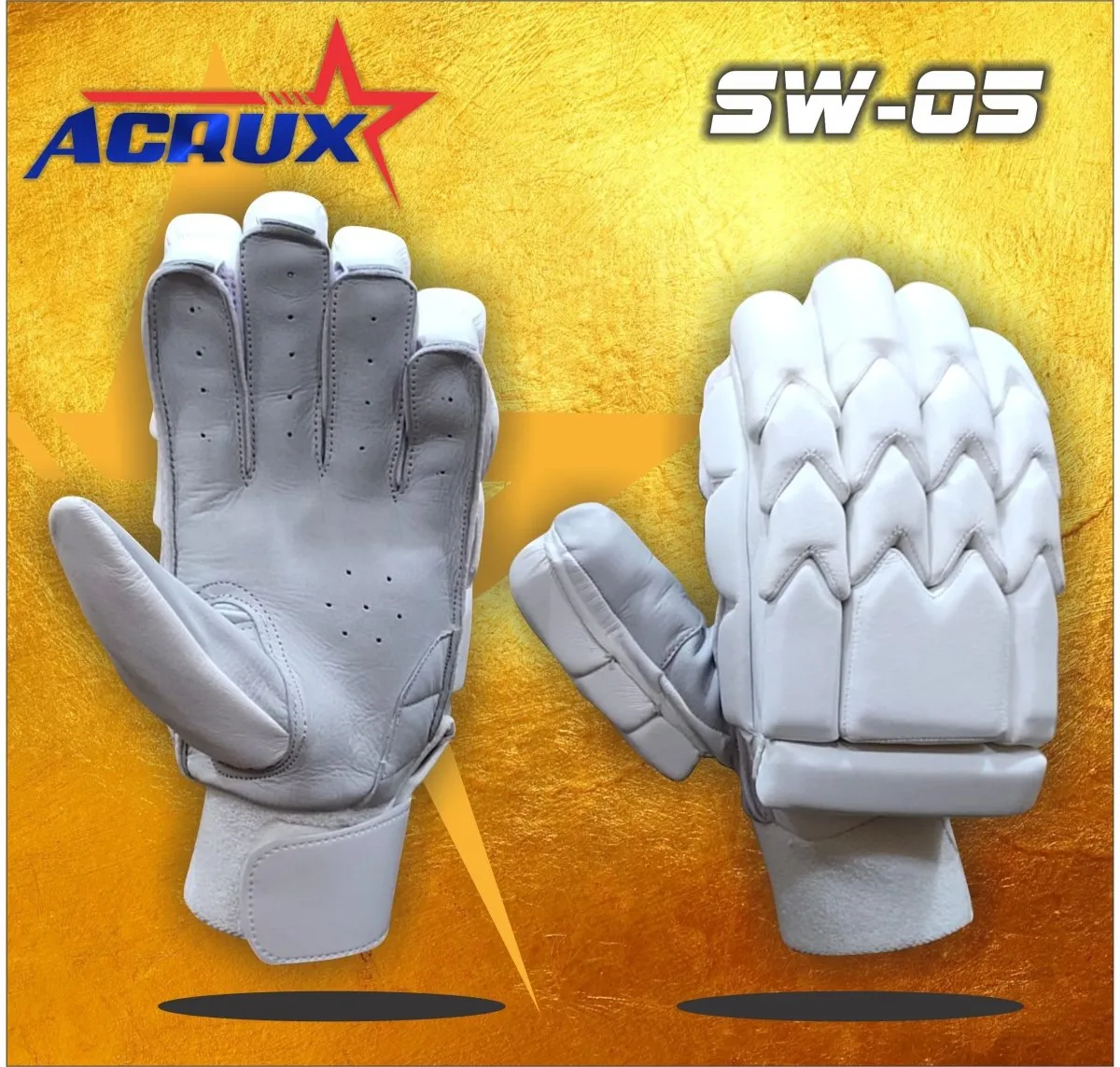 Cricket Batting Gloves SW-05  Clean Skin Batting Pads Combo