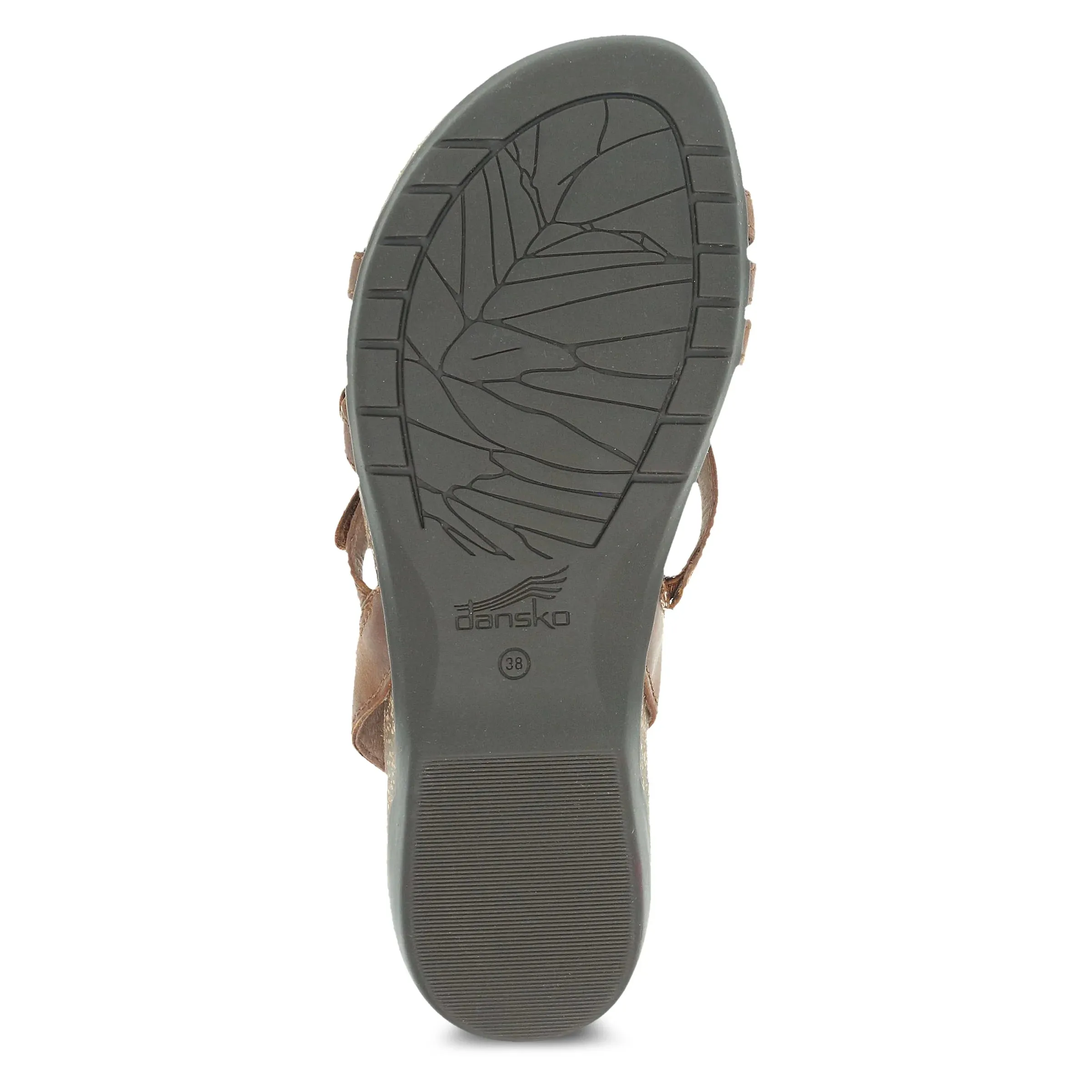 Dansko Women's Roslyn Sandal - Tan Waxy Burnished