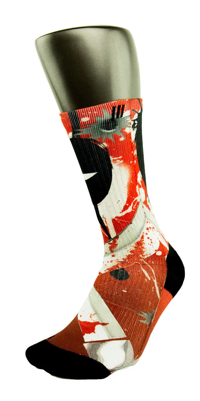 Deadpool CES Custom Socks