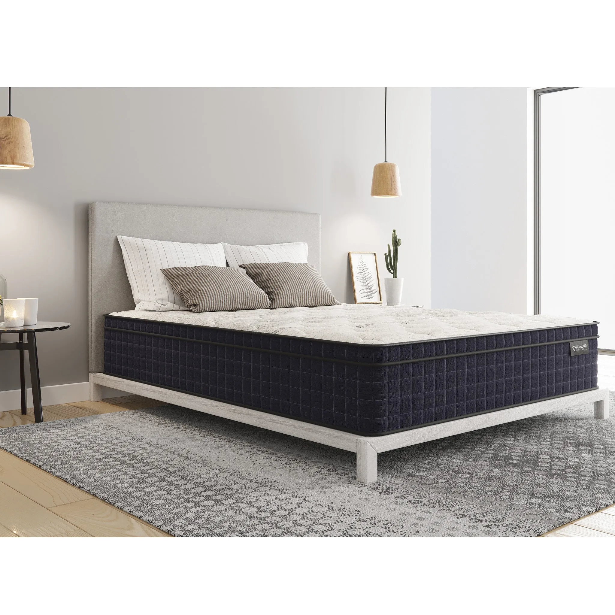 Diamond Mattress® Brighton Copper Euro Top 12.5" Medium