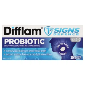 Difflam Probiotic 30 Lozenges