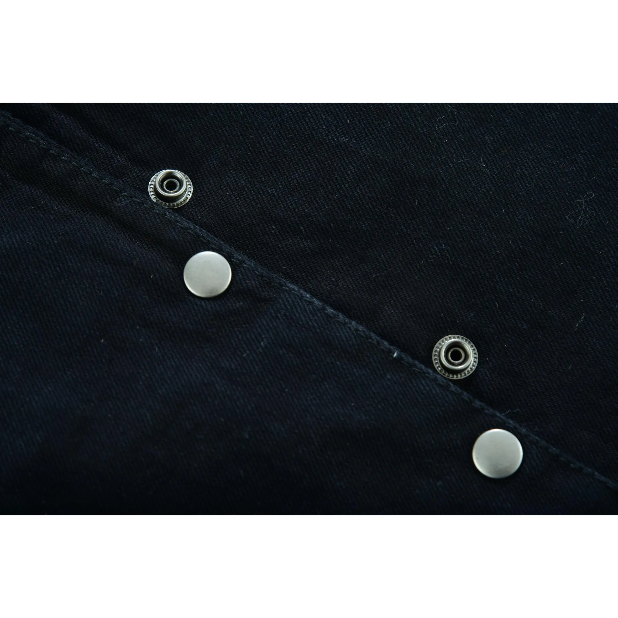 DM Women's Denim Classic Plain Sides Vest