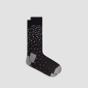 Dotted Mid-Calf Socks