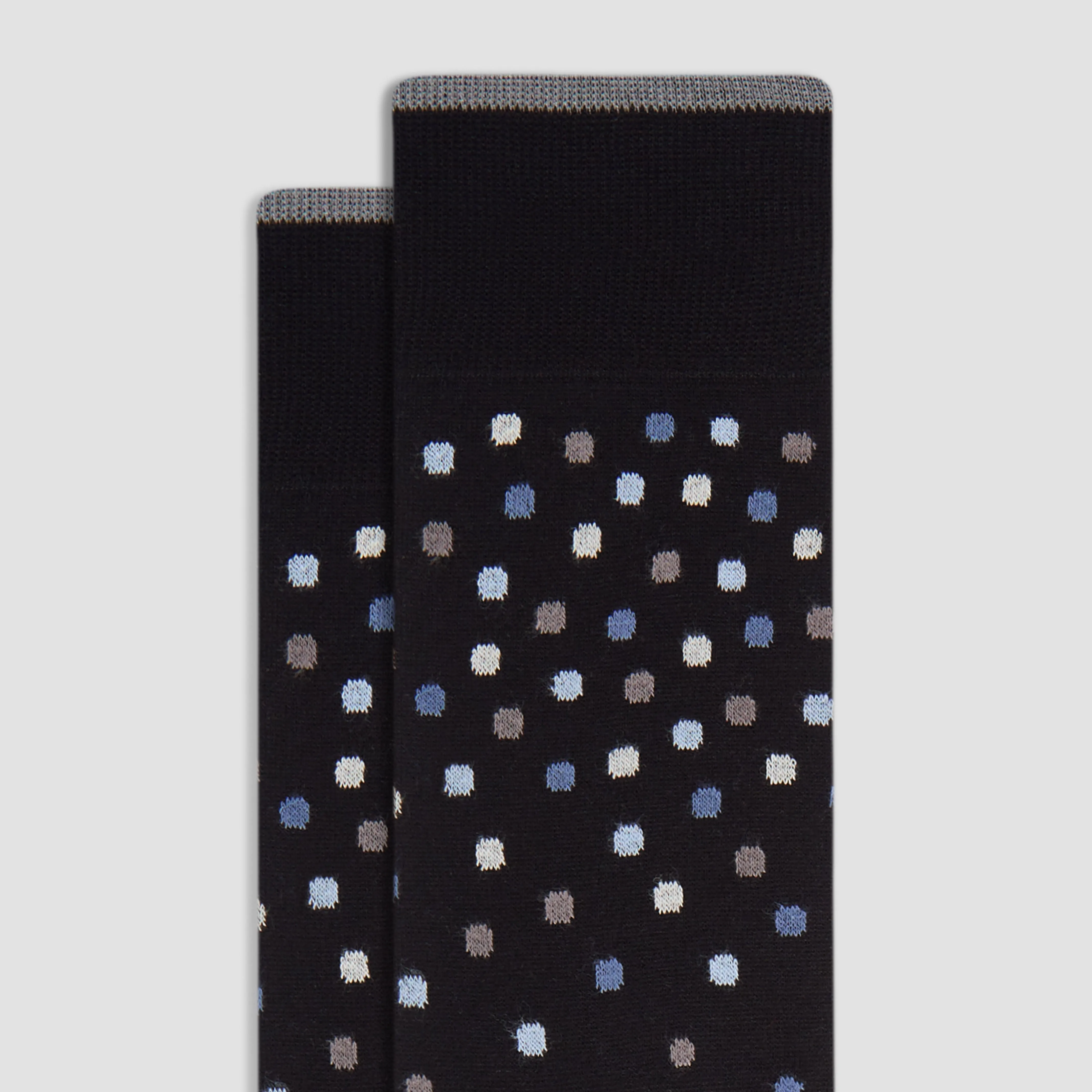 Dotted Mid-Calf Socks