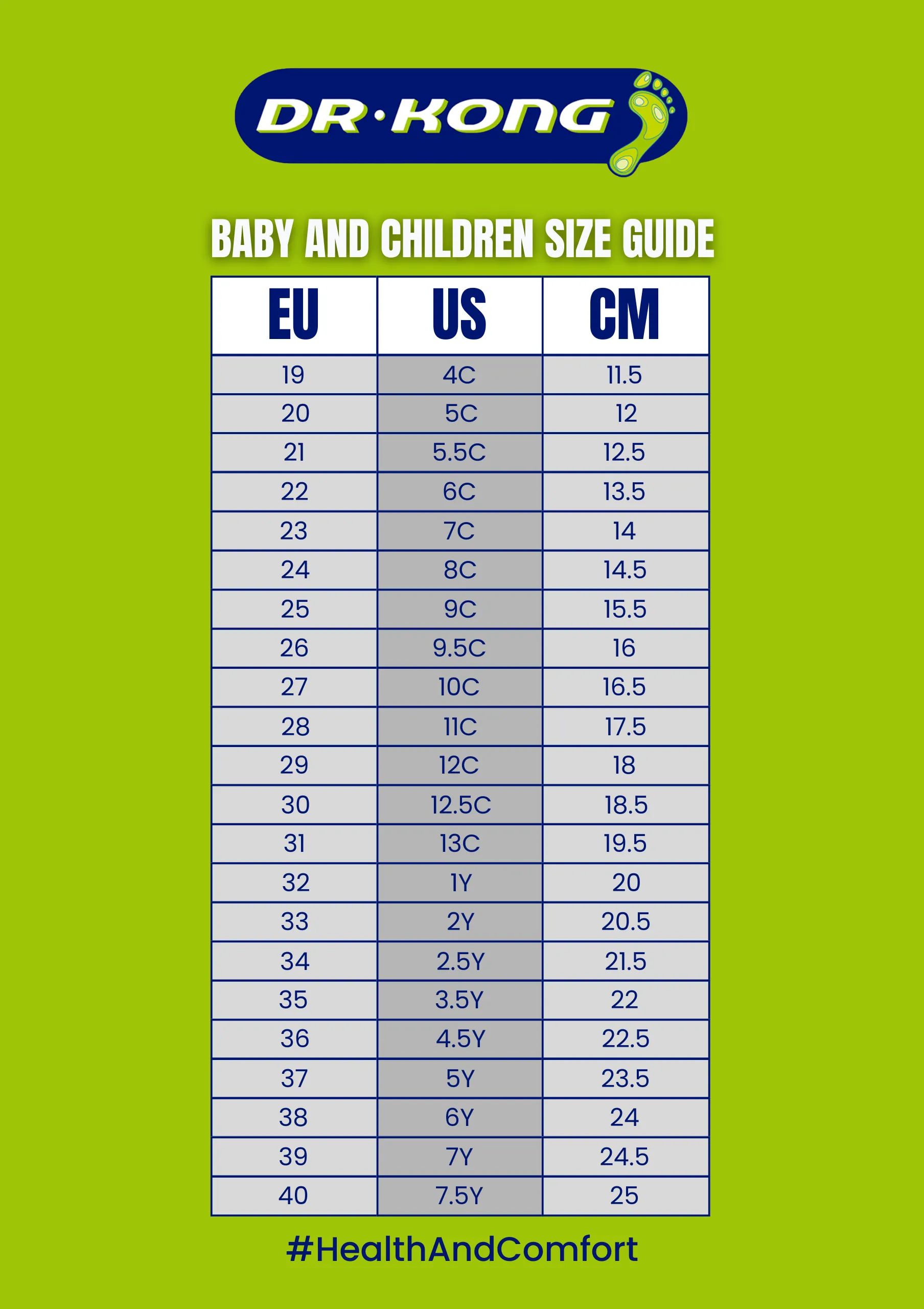 Dr. Kong Baby 123 Rubber Shoes B1301022
