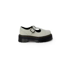 Dr. Martens Green Suede Leather Flat Shoe