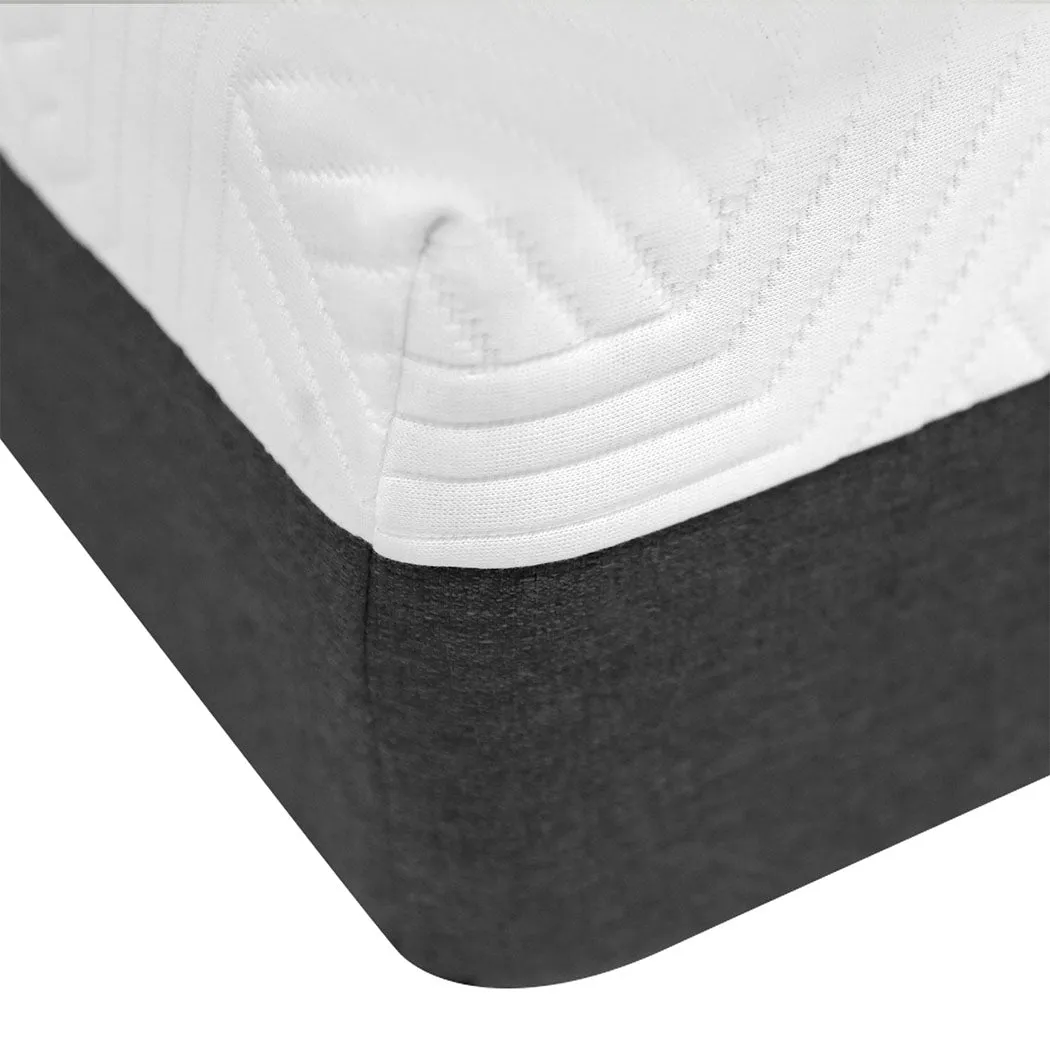 Dreamz Double Mattress Gel Memory Foam Cooling Breathable 15cm Medium Firm