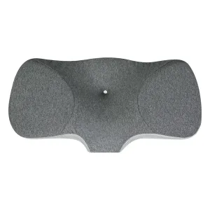 Dreamz Memory Foam Pillow Pillowcase Supprt Grey Rebound