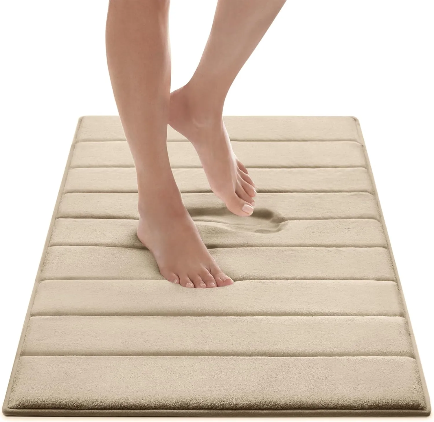 Drimat Memory Foam Bath Mat Beige
