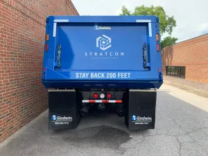 Dump Truck Decals | North State Signs & Printing