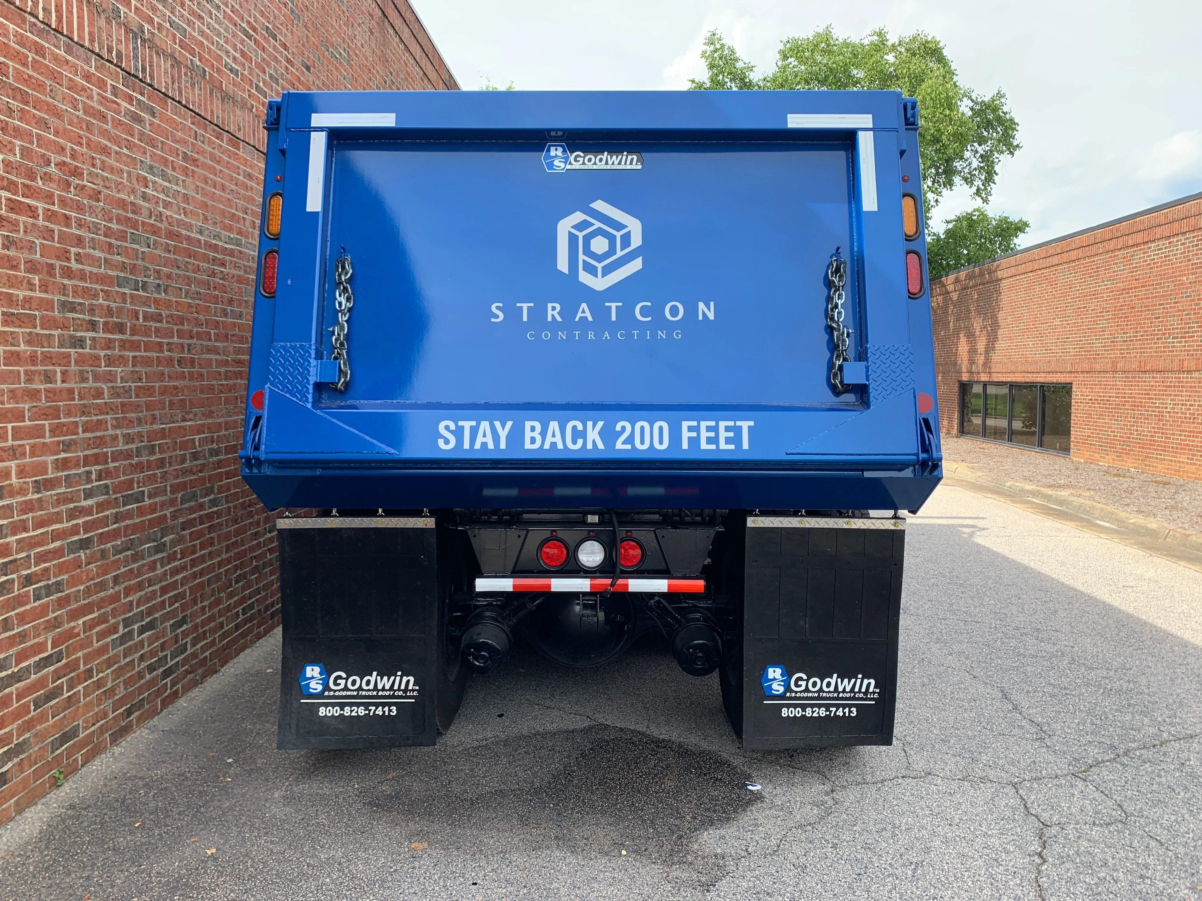 Dump Truck Decals | North State Signs & Printing