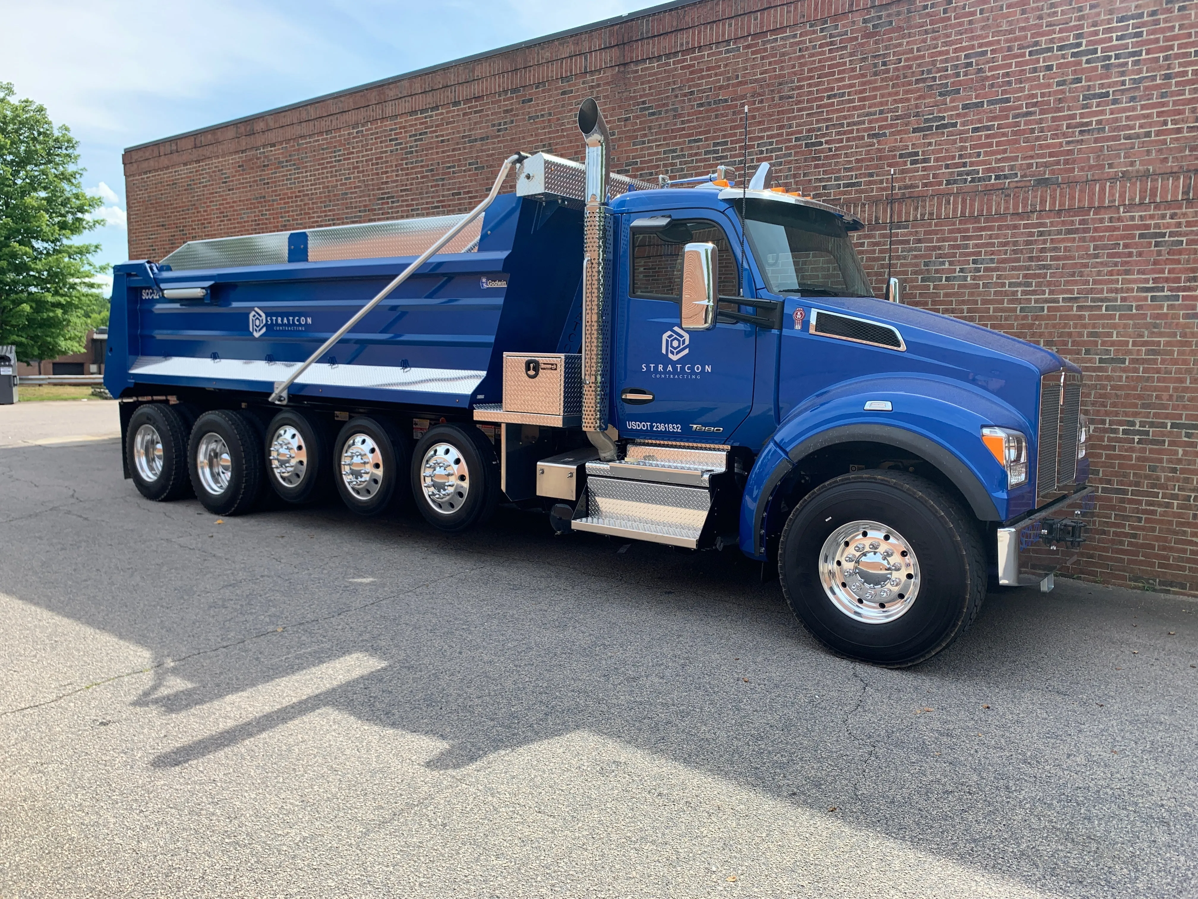 Dump Truck Decals | North State Signs & Printing