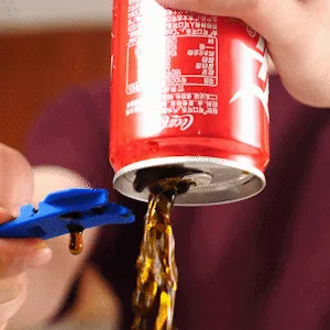 Easy Beverage Can Opener & Smart Lid (6pcs)