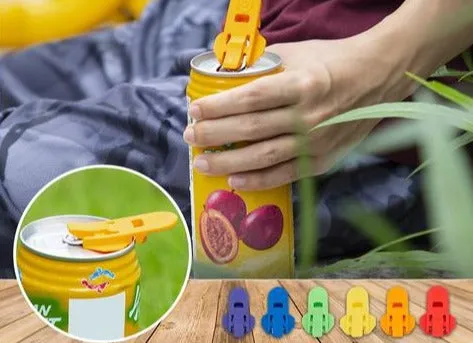 Easy Beverage Can Opener & Smart Lid (6pcs)
