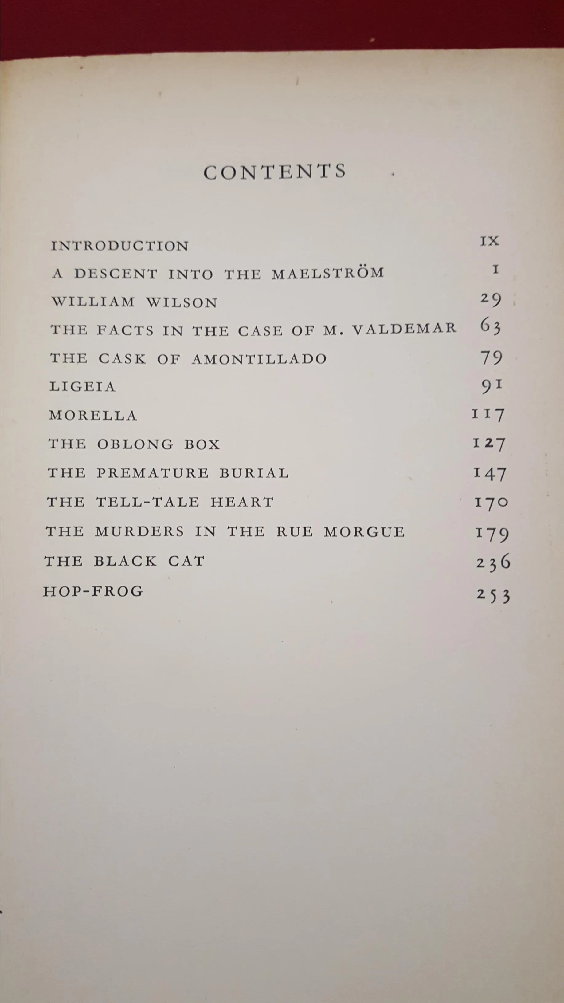 Edgar Allan Poe - Fantastic Tales, Tauchnitz Edition,1915