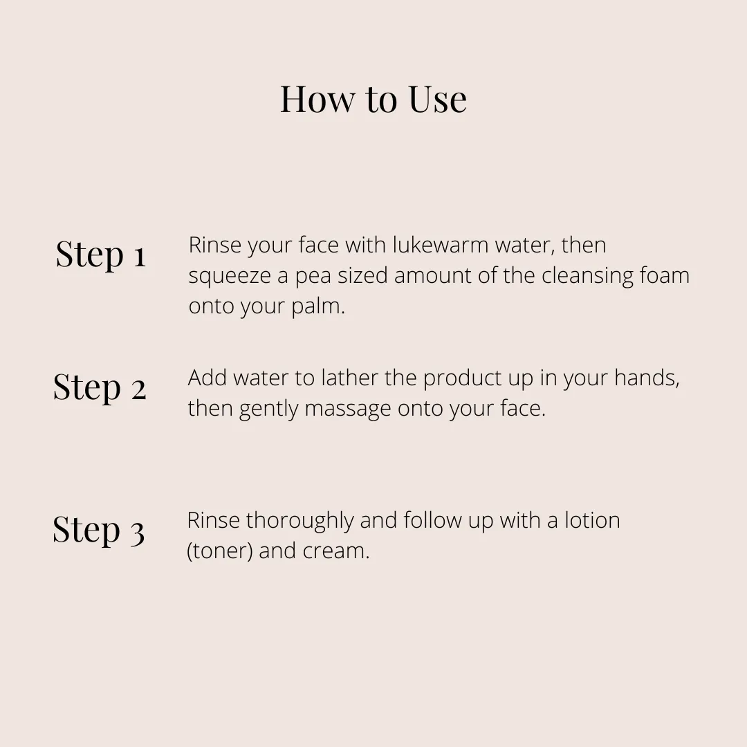 Edo Cosme Rice Bran Facial Wash