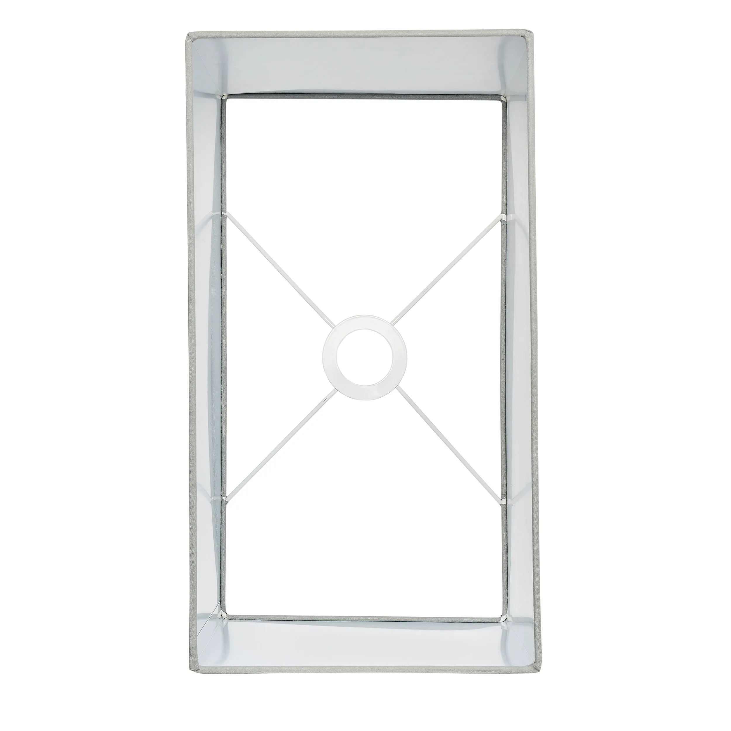 Endon 77479 Rectangular 1lt Shade Grey fabric 60W E27 or B22 GLS (Required)