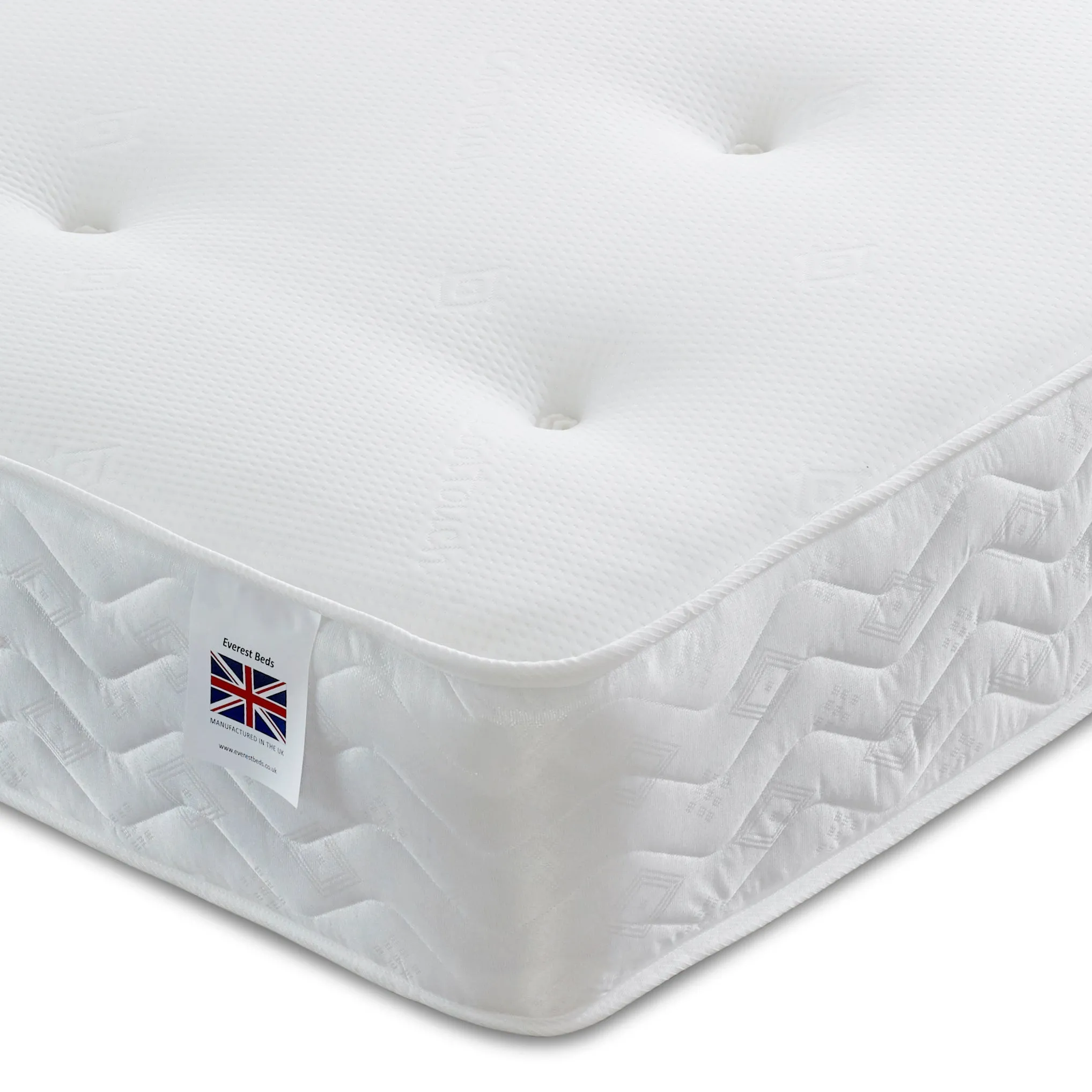 Everest 4 Seasons Open Coil Memory Spring Mattress Medium Firm