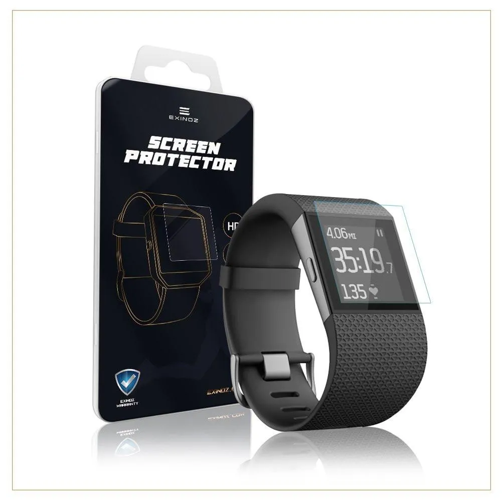 EXINOZ Fitbit Surge Screen Protector