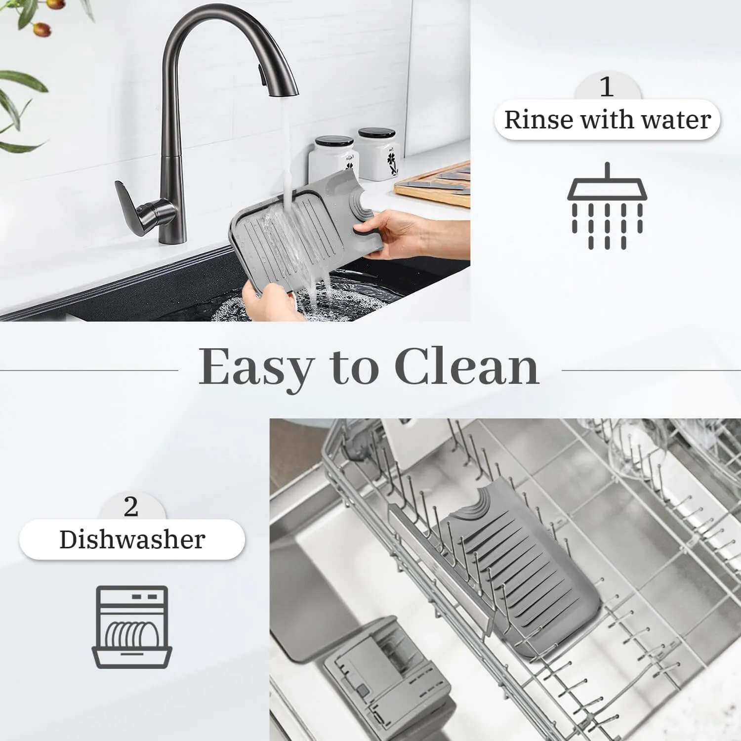 Faucet Guard & Draining Mat