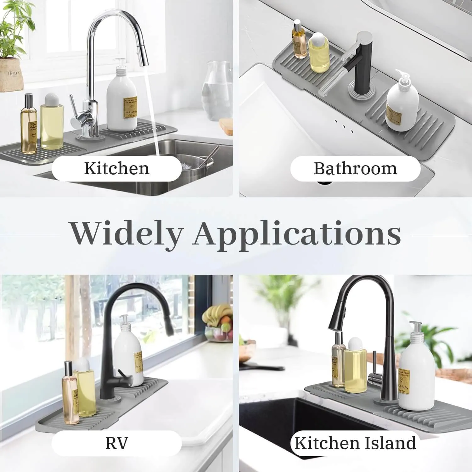 Faucet Guard & Draining Mat