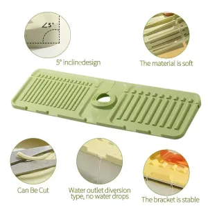 Faucet Guard & Draining Mat