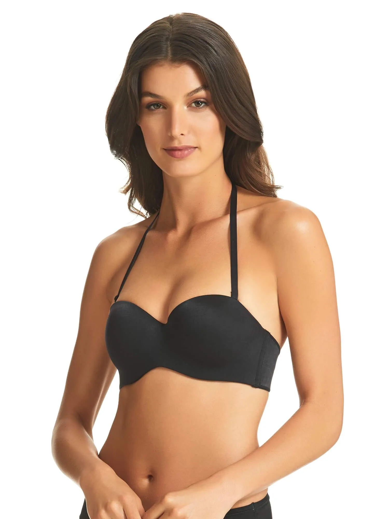 Finelines Memory Strapless Bra - Black