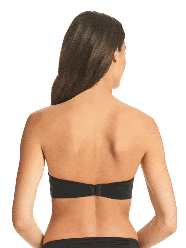 Finelines Memory Strapless Bra - Black
