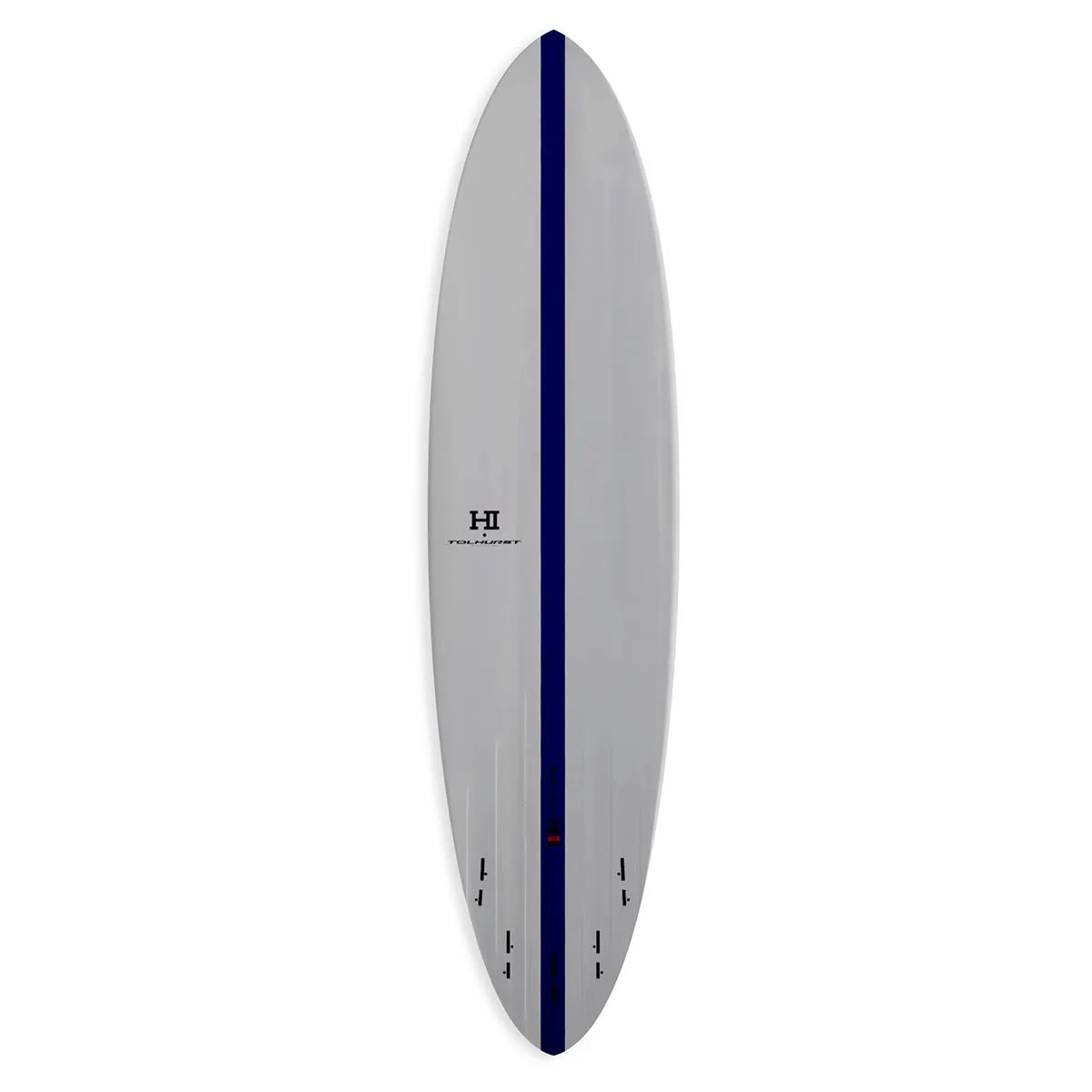 Firewire Mid 6 Thunderbolt Surfboard - White/Blue