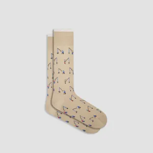 Fisherman Mid-Calf Socks