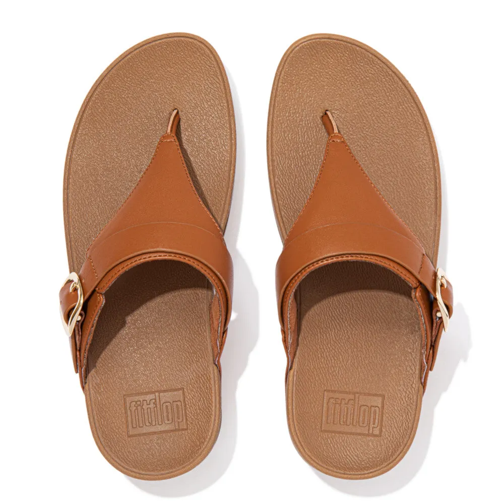 FitFlop LULU Adjustable Leather Toe-Posts