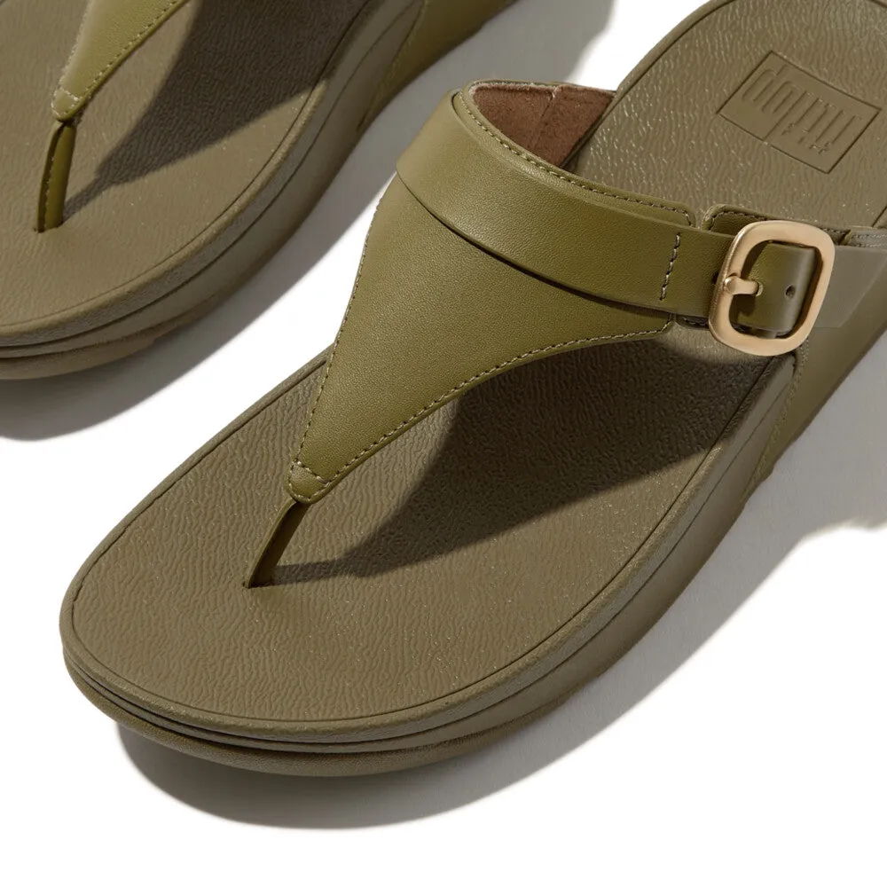 FitFlop LULU Adjustable Leather Toe-Posts