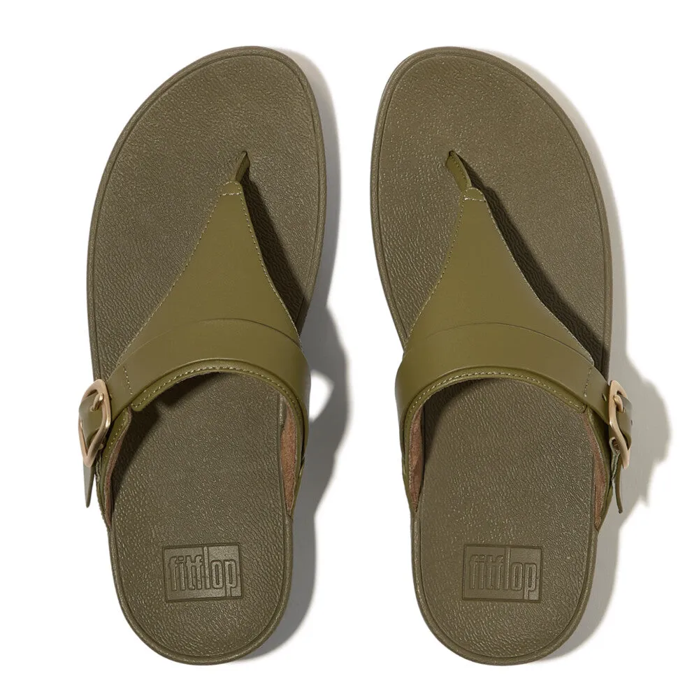 FitFlop LULU Adjustable Leather Toe-Posts