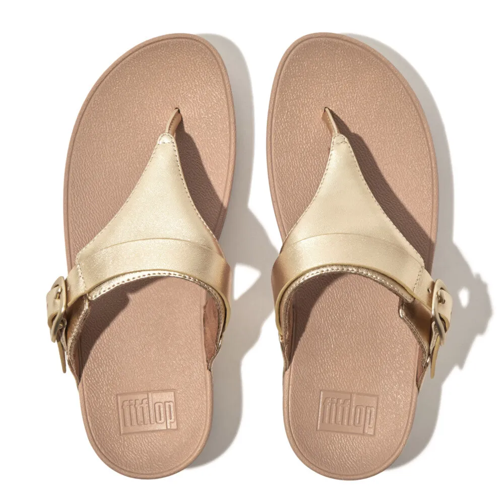 FitFlop LULU Adjustable Leather Toe-Posts
