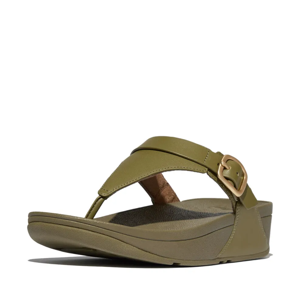 FitFlop LULU Adjustable Leather Toe-Posts