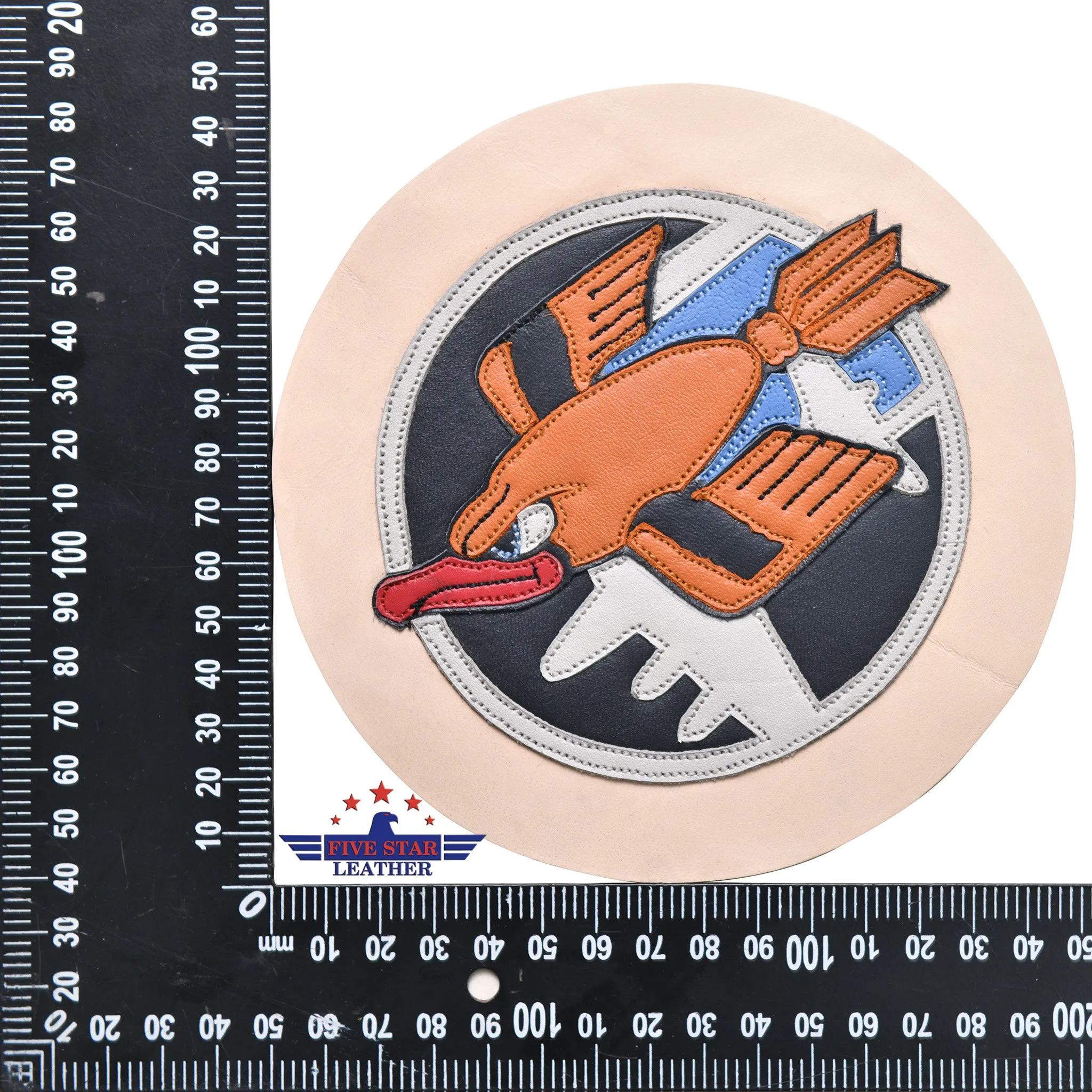Fivestar Leather 91st Bomb Group Multi layer Leather Patch