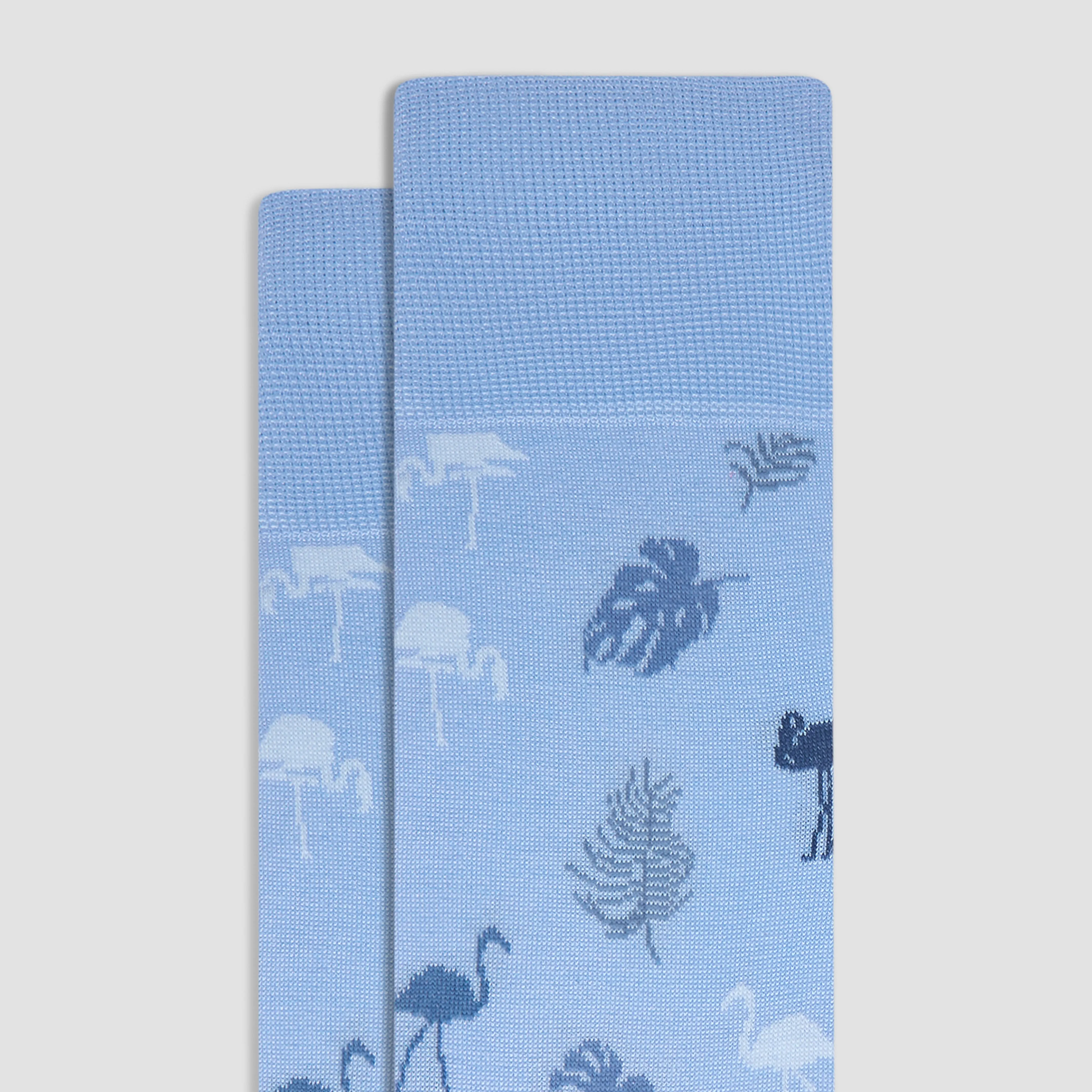 Flamingo Mid-Calf Socks