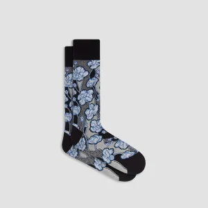 Floral Mid-Calf Socks