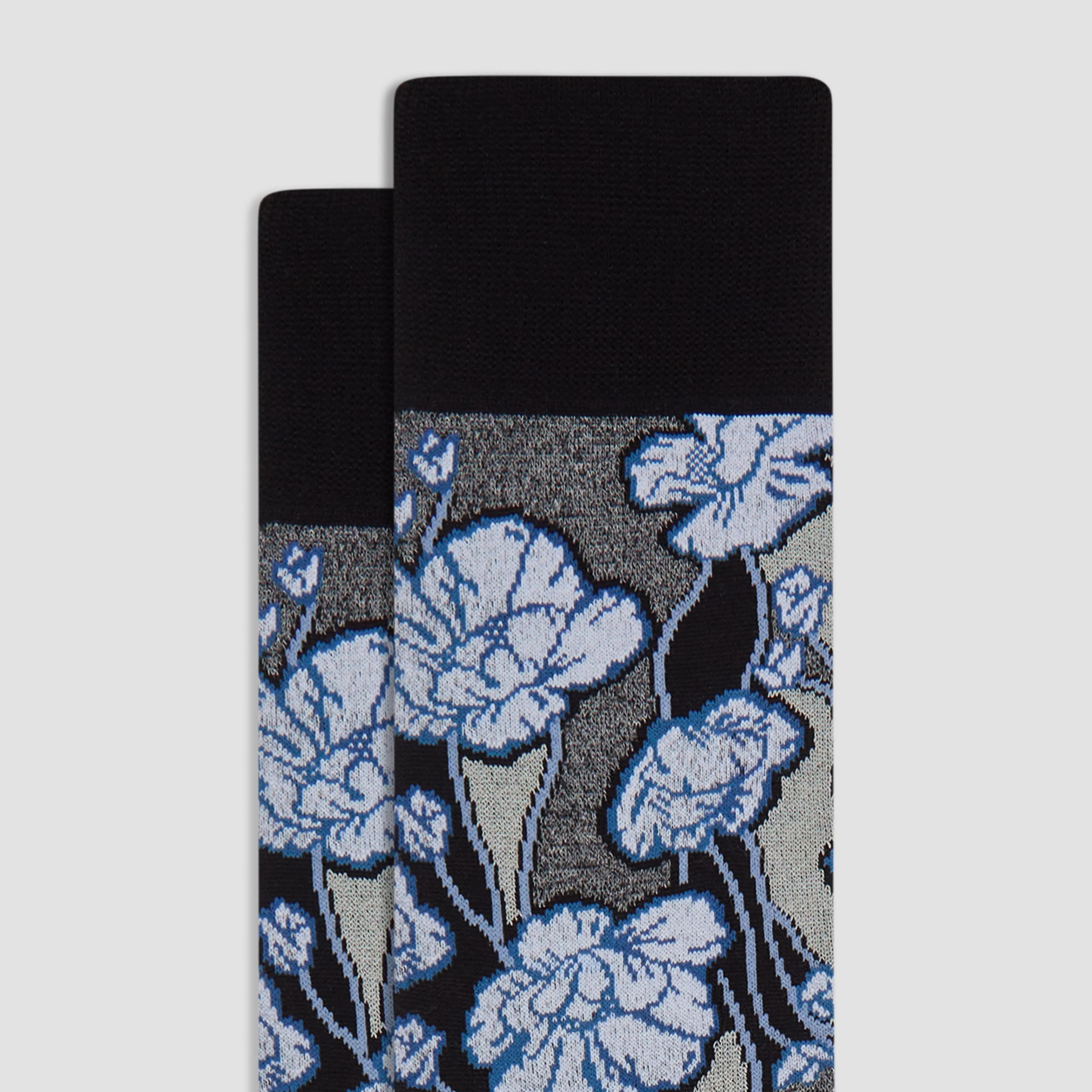 Floral Mid-Calf Socks