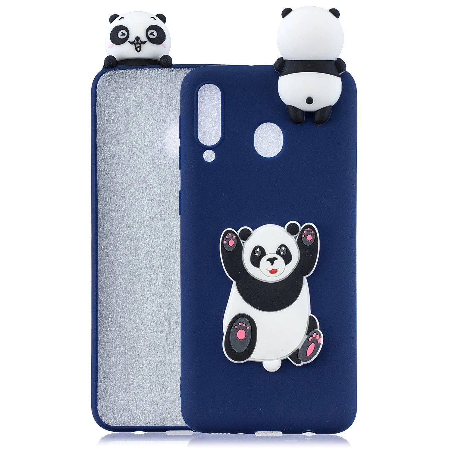For Samsung A10S/A20S Phone Cover 3D Patch Soft TPU Cartoon Smart Phone Shell Anti-fall Anti-scratch Cellphone Coat Samsung A20S