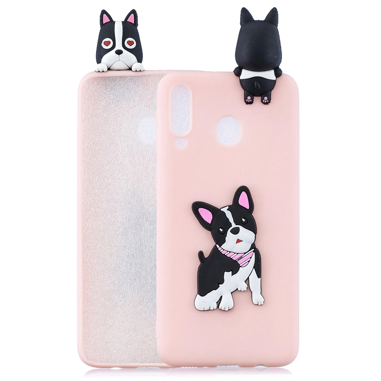 For Samsung A10S/A20S Phone Cover 3D Patch Soft TPU Cartoon Smart Phone Shell Anti-fall Anti-scratch Cellphone Coat Samsung A20S