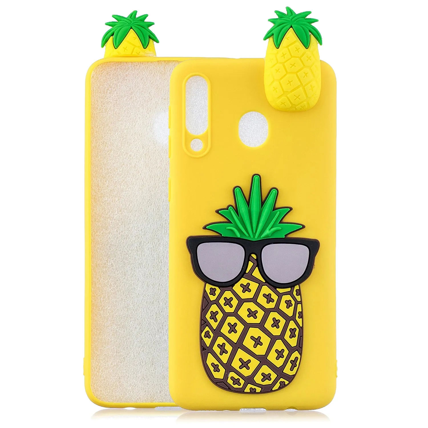 For Samsung A10S/A20S Phone Cover 3D Patch Soft TPU Cartoon Smart Phone Shell Anti-fall Anti-scratch Cellphone Coat Samsung A20S