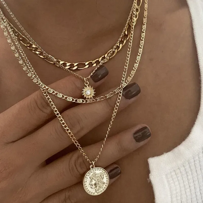 FREE GIFT | 5) Multi-Layer Coin Necklace Free!