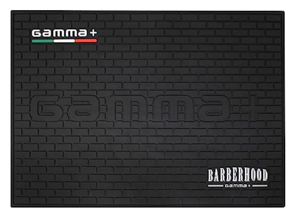 GAMMA  Professional Salon and Barber Shop Mat and Hot Tools Station Organizer, Heat Resistant Rubber