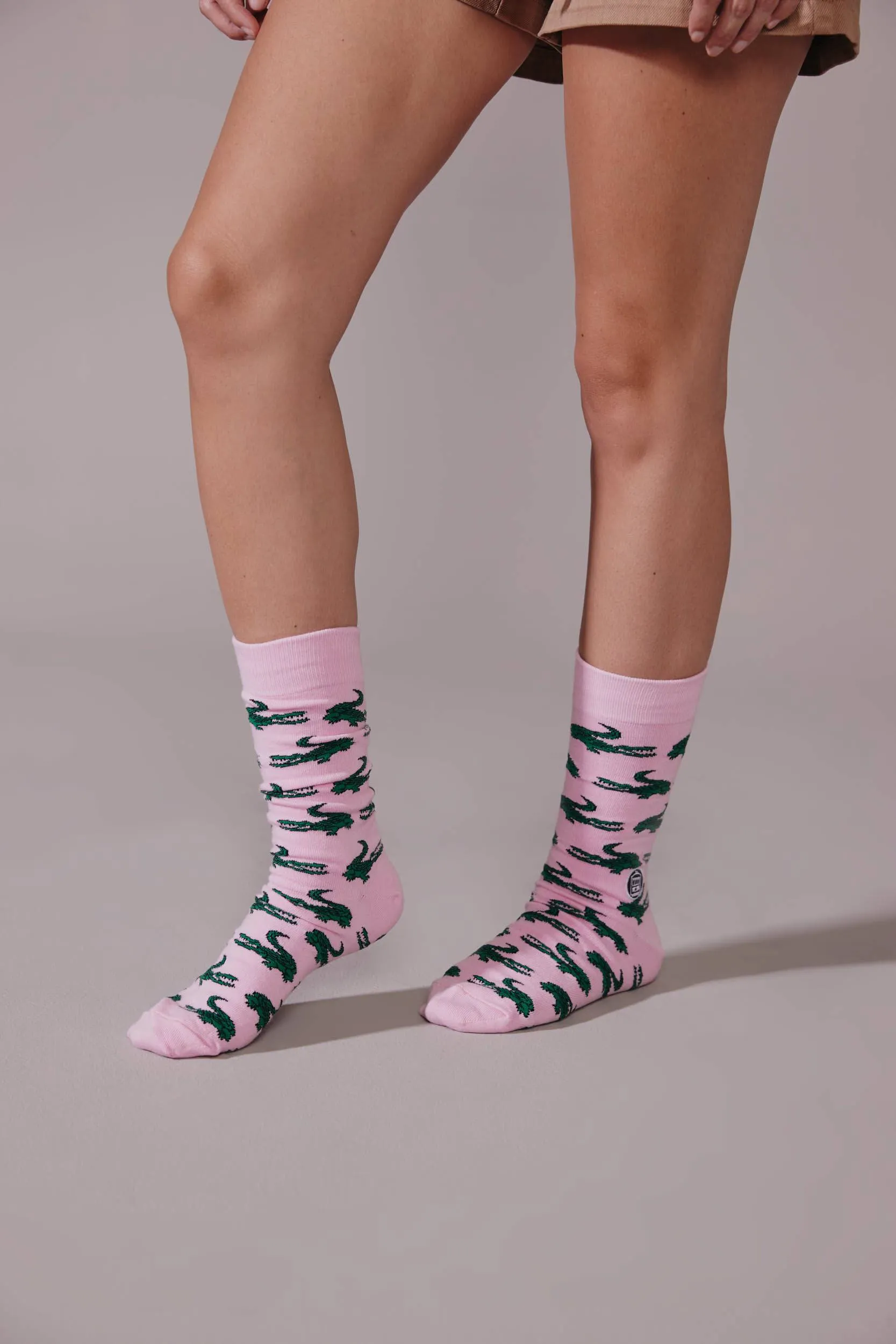 Gator Pink Socks