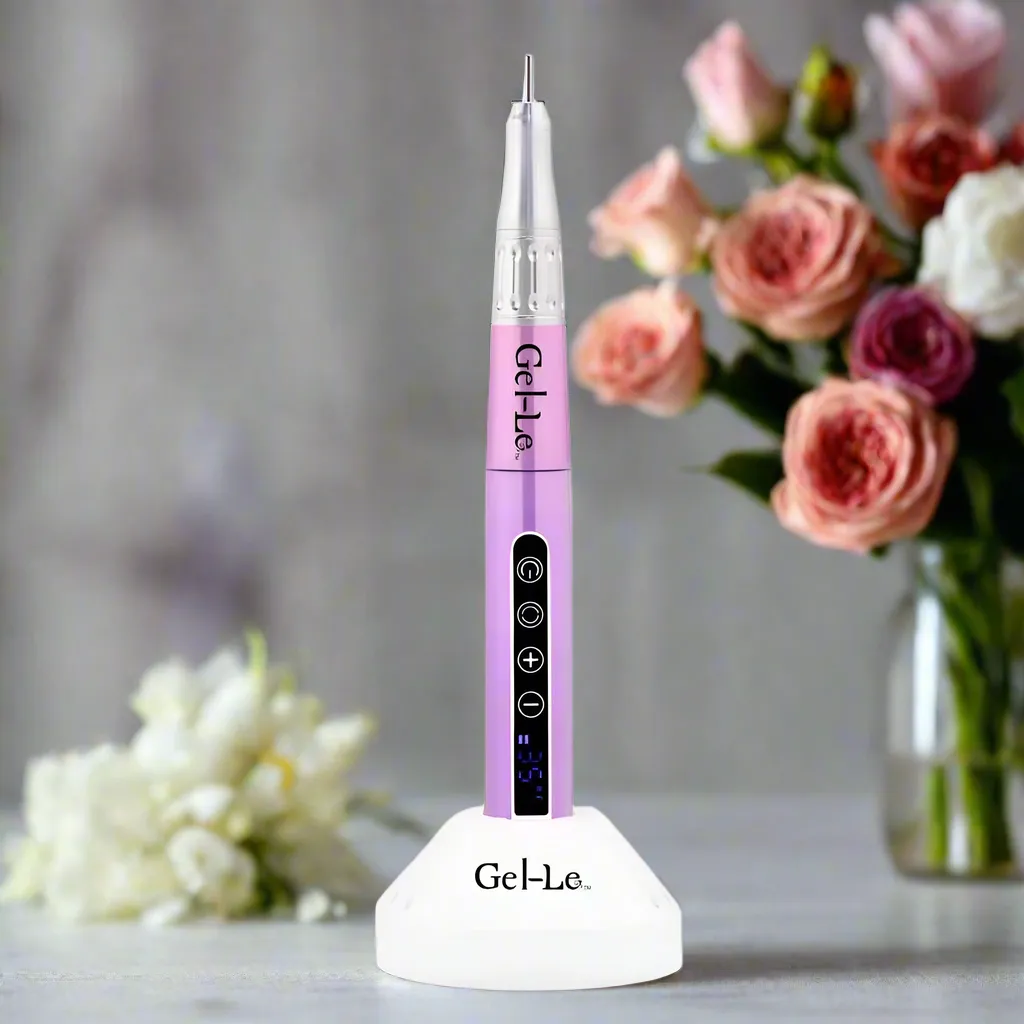 Gel-Le - Cordless Nail Drill Pen - Gradient Purple