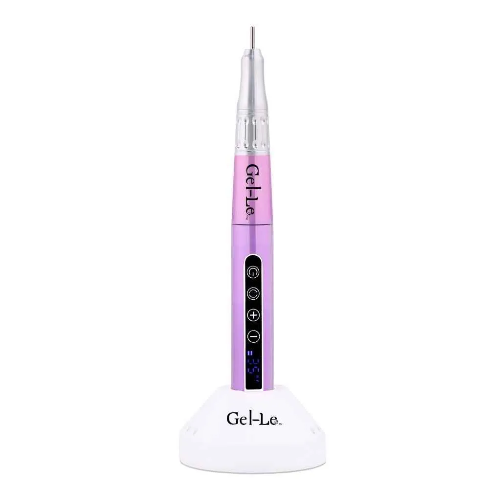 Gel-Le - Cordless Nail Drill Pen - Gradient Purple