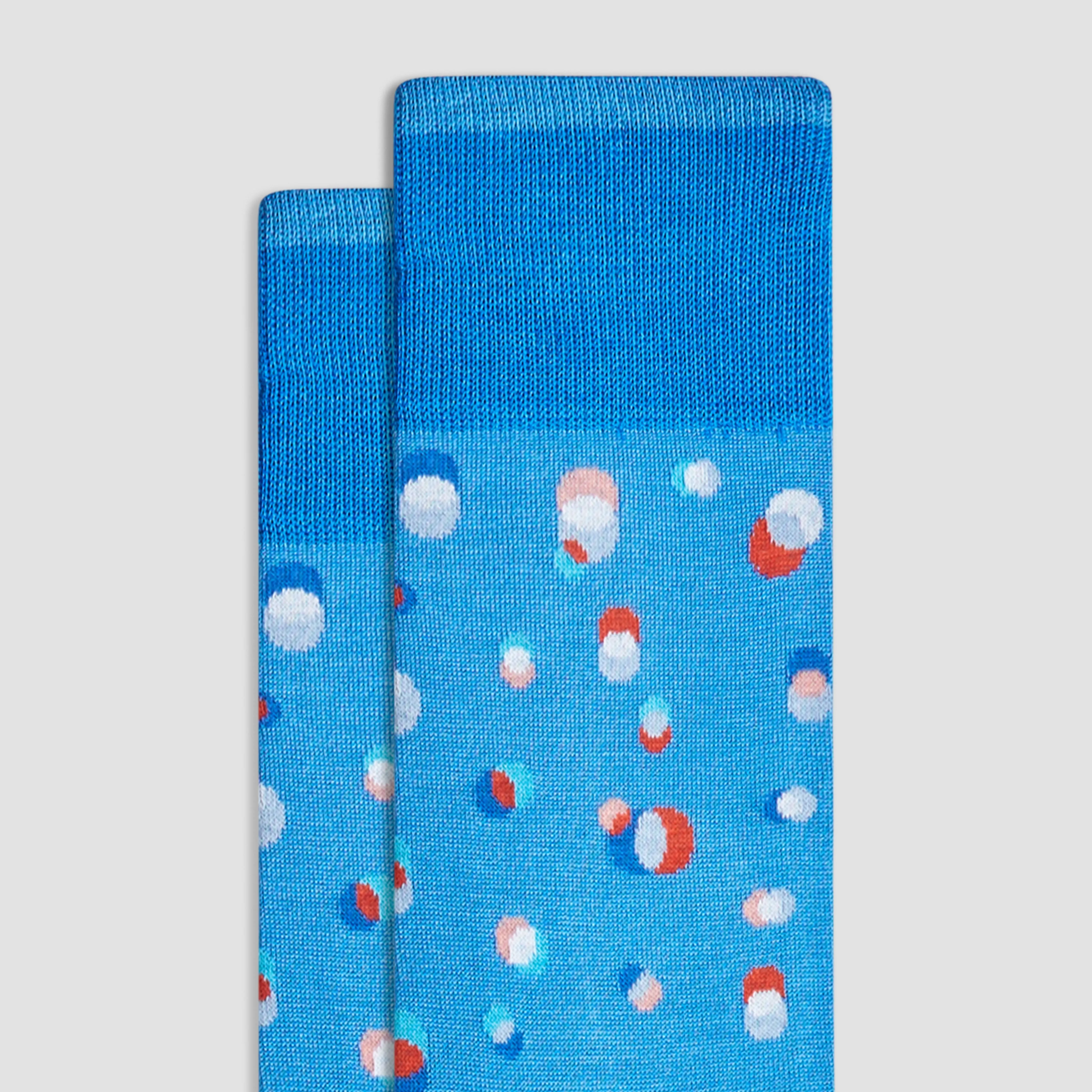 Geometric Mid-Calf Socks