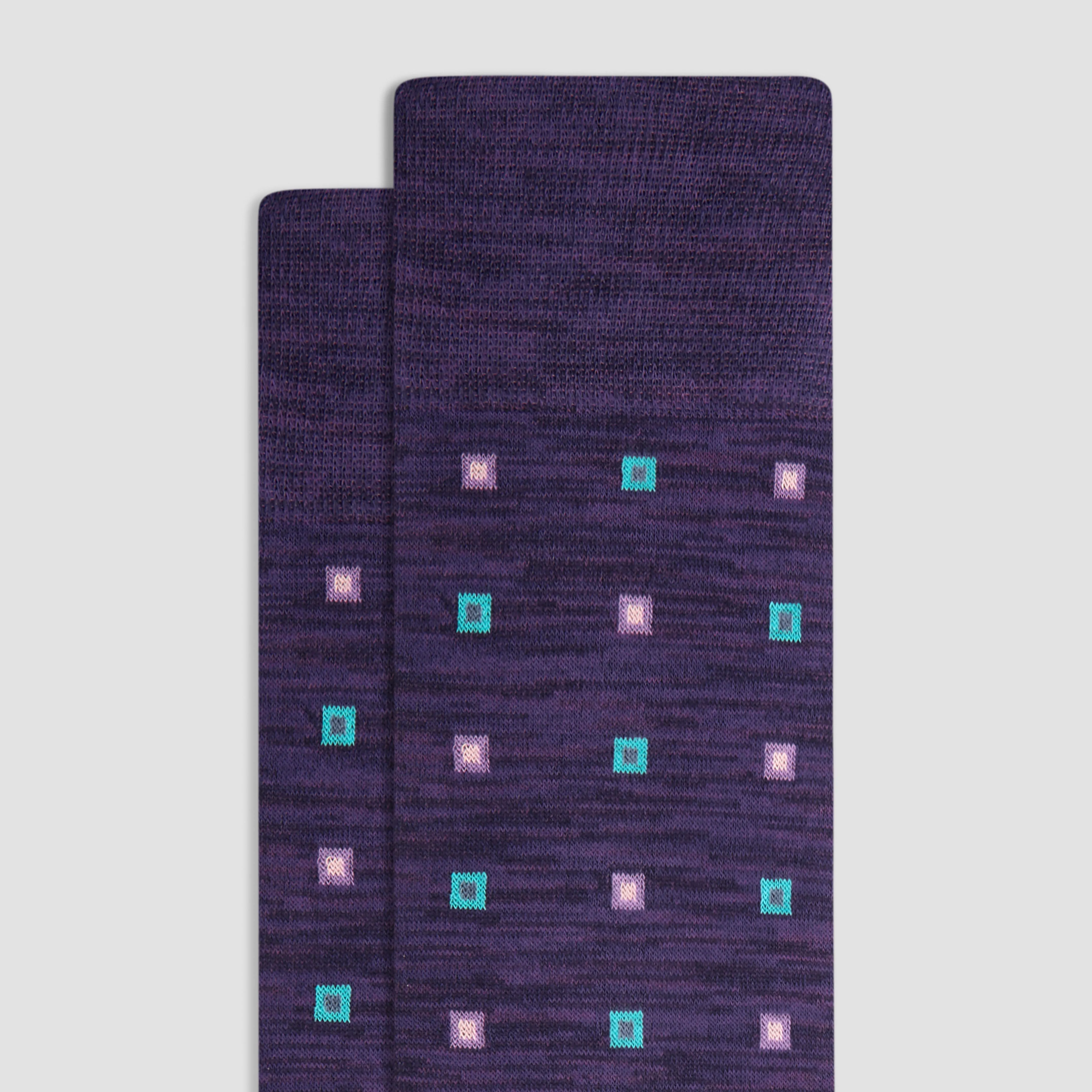 Geometric Mid-Calf Socks
